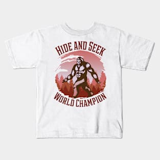 Hide and seek Kids T-Shirt